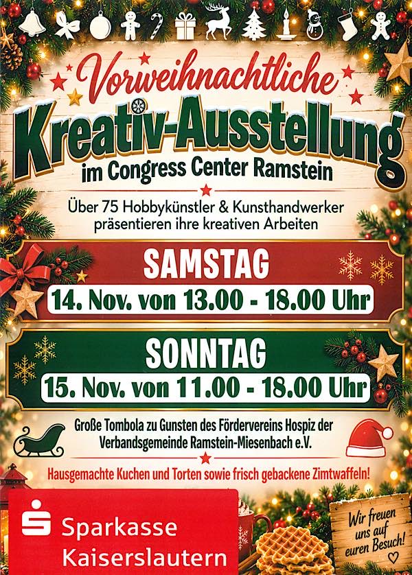 Kreativausstellung im Congress Center Ramstein