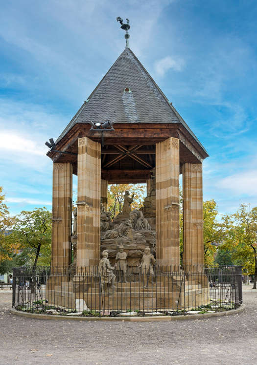 Der fertig restaurierte Ölberg in der Gesamtansicht (Quelle: Domkapitel Speyer, Foto: Klaus Landry)