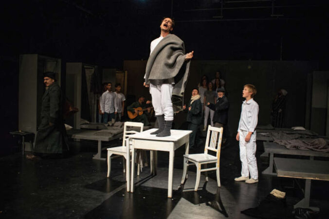 "Mein Kampf" Ensemble (Foto: Ewe Rafeldt)