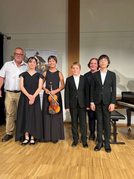 Preisträger Musikpreis für junge Talente der Rotary Clubs Deidesheim-Mittelhaardt & Bad Dürkheim (Foto: Stadt Bad Dürkheim)